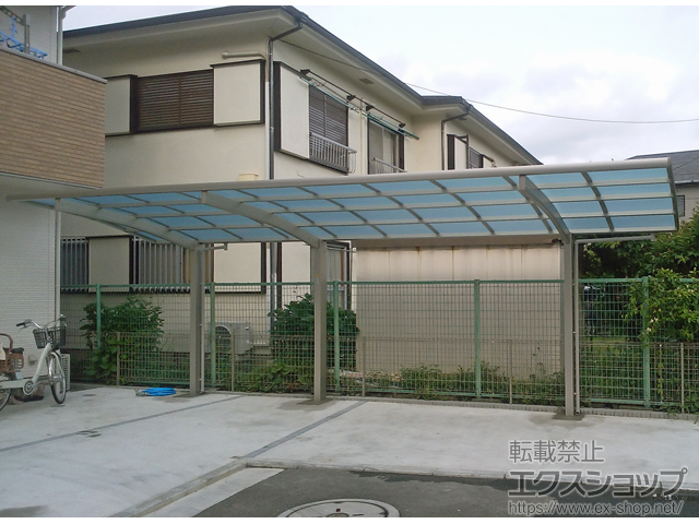 神奈川県横浜市ののカーポート レイナポートグラン 延長　積雪〜20cm対応 施工例