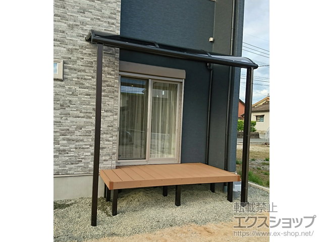 熊本県宇城市ののウッドデッキ リウッドデッキ 200 施工例