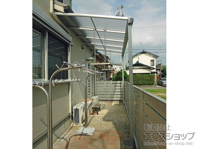 愛知県小牧市ののテラス屋根 ヴェクターテラス F型 テラスタイプ 単体 積雪〜20cm対応 施工例