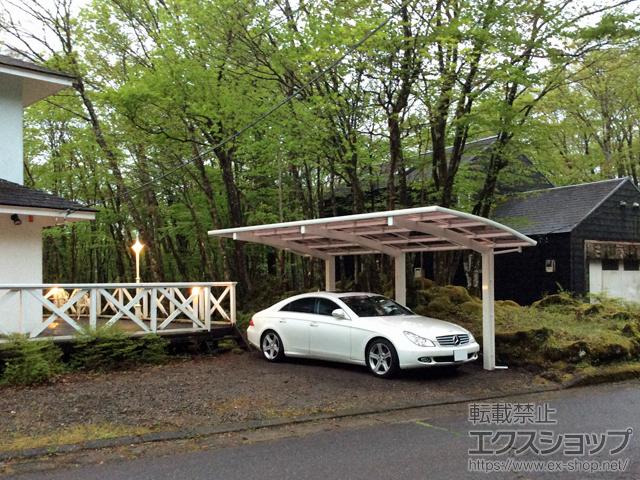 静岡県裾野市ののカーポート レイナポートグラン50 積雪〜50cm対応*3本柱仕様 施工例