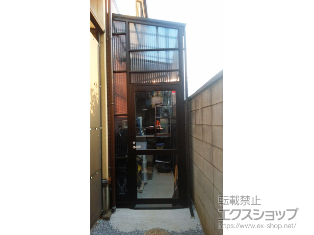 千葉県船橋市ののストックヤード ストックヤードII 片側ドア付きタイプ 積雪〜20cm対応 施工例