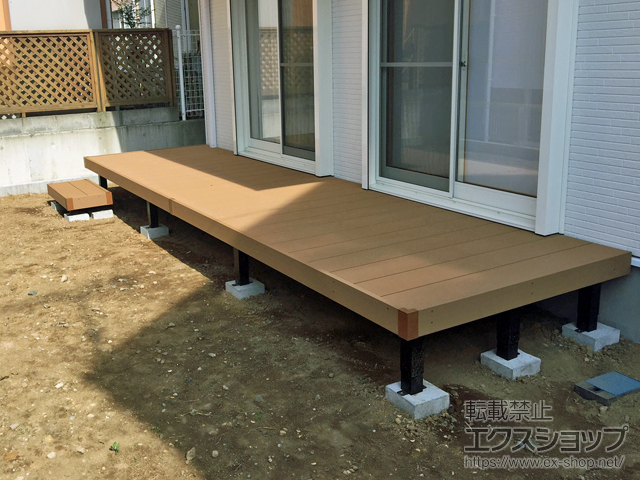 神奈川県足柄下郡湯河原町ののウッドデッキ リウッドデッキ 200 施工例