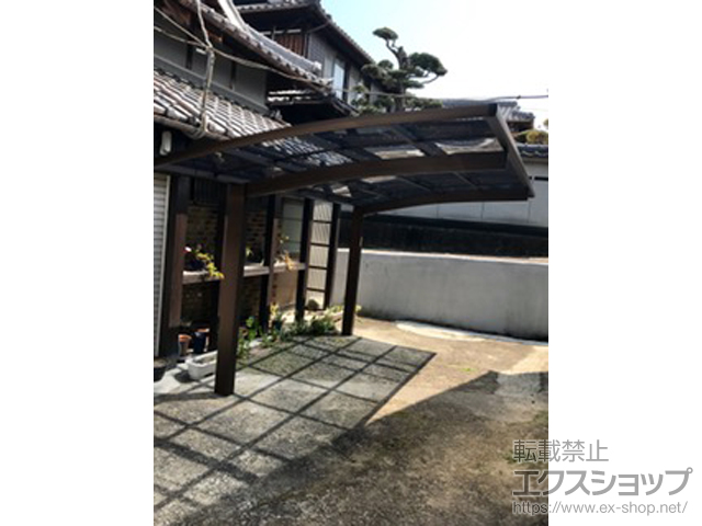 兵庫県小野市ののカーポート プレシオスポート 積雪〜20cm対応 施工例
