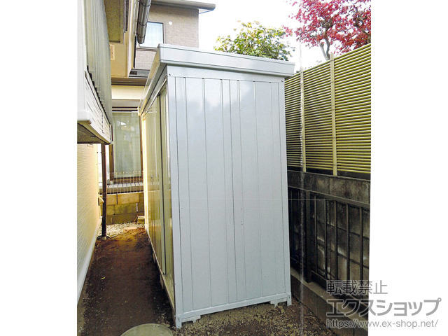 千葉県四街道市のの物置・屋外倉庫 ネクスタ 一般型 3050×950×2020 NXN-29S-FW 施工例
