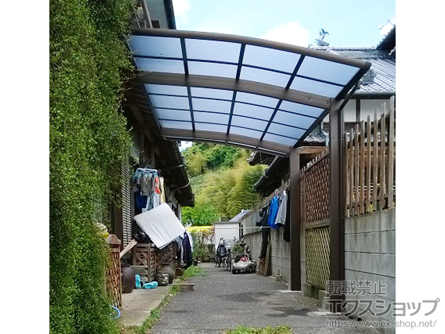 福岡県糸島市ののカーポート レイナポートグラン　積雪〜20cm対応 施工例
