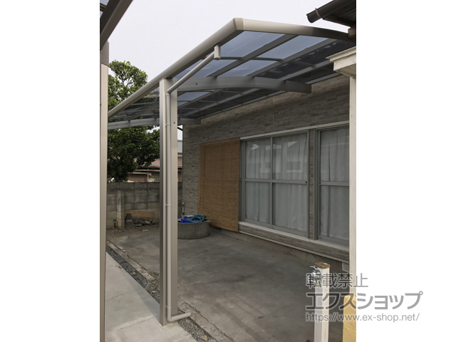 群馬県邑楽郡明和町ののカーポート レイナポートグラン　積雪〜20cm対応 施工例