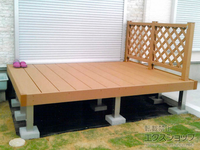 埼玉県さいたま市ののウッドデッキ マージウッドデッキ 施工例