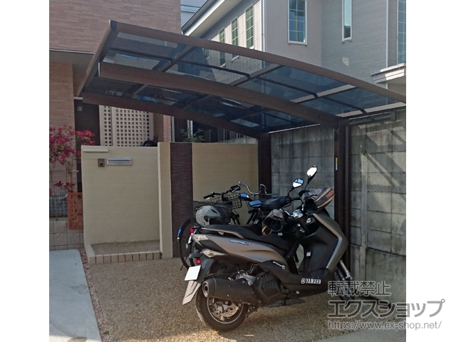 京都府城陽市ののカーポート プレシオスポート 積雪〜20cm対応 施工例