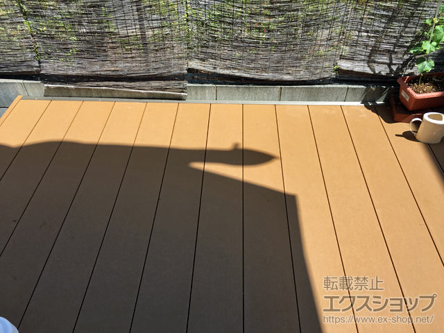 東京都調布市ののウッドデッキ リウッドデッキ 200 施工例