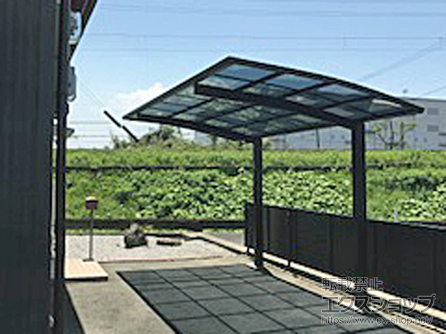 鹿児島県霧島市ののカーポート プレシオスポート 積雪〜20cm対応 施工例