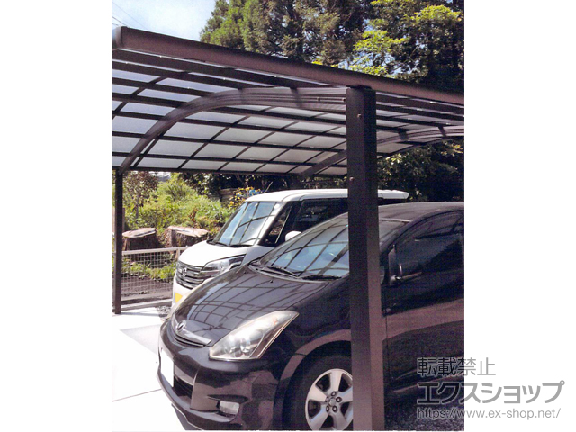 鹿児島県鹿児島市ののカーポート レイナツインポートグラン　積雪〜20cm対応 施工例