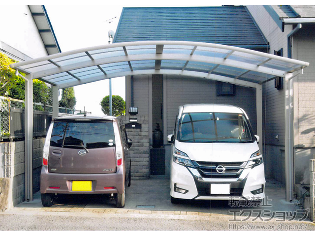 鹿児島県鹿児島市ののカーポート レイナツインポートグラン　積雪〜20cm対応 施工例