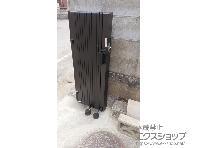 宮城県仙台市ののカーゲート トリップゲート RA型 ノンレール 片開き 35S 施工例