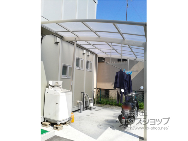 埼玉県久喜市ののカーポート プレシオスポート 積雪〜20cm対応 施工例