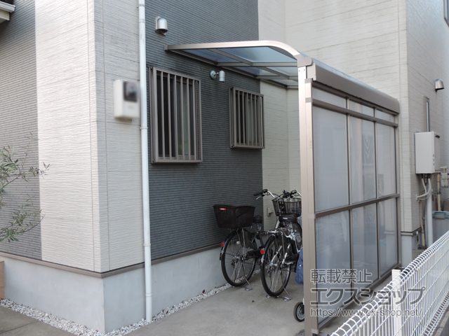 東京都調布市のの スピーネストックヤードR型 パネルタイプ スクリーン仕様 積雪〜20cm対応 施工例