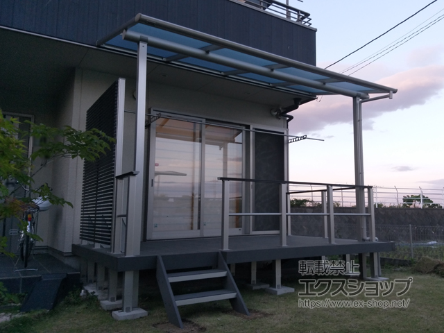 埼玉県鴻巣市ののウッドデッキ リウッドデッキ 200 施工例