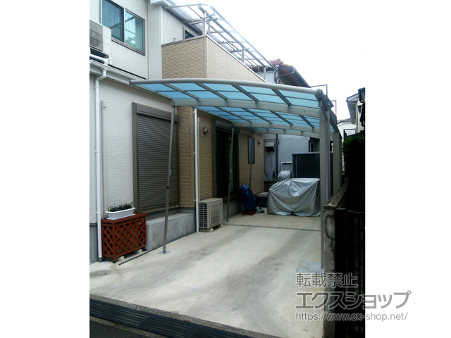 埼玉県所沢市ののカーポート レイナポートグラン 延長　積雪〜20cm対応 施工例