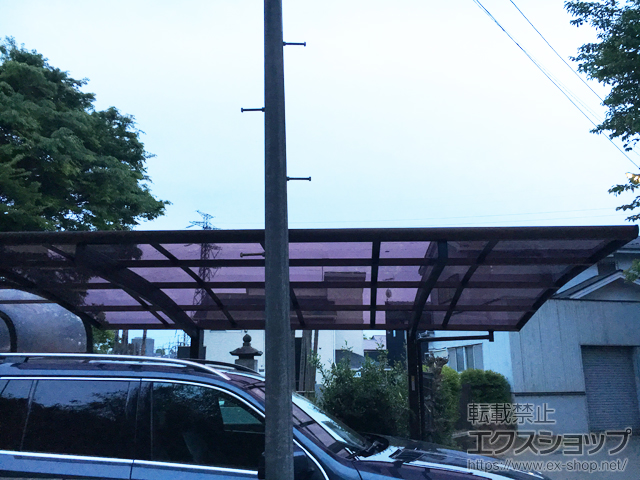 埼玉県さいたま市ののカーポート レイナポートグラン　積雪〜20cm対応 施工例