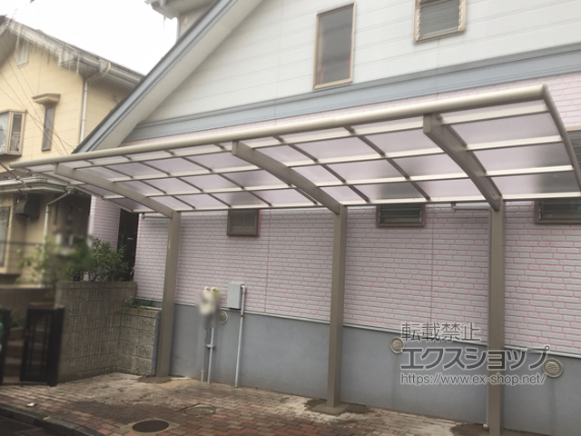 埼玉県さいたま市ののカーポート レイナポートグラン 延長　積雪〜20cm対応 施工例
