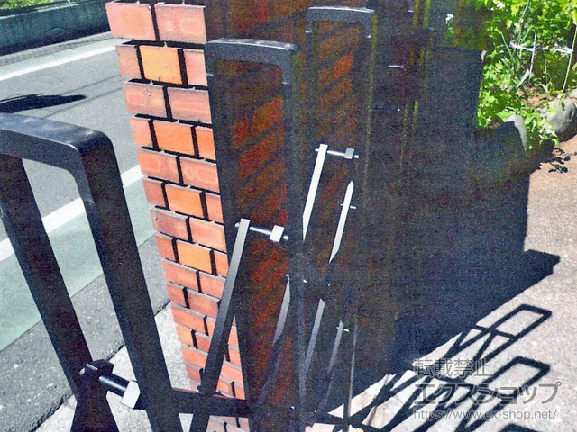 東京都世田谷区ののカーゲート トリップゲート RB型 ノンレール 片開き 41S 施工例