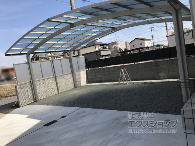 愛知県津島市ののカーポート レイナトリプルポートグラン　積雪〜20cm対応 施工例