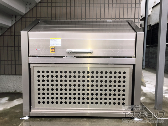 東京都豊島区ののゴミステーション ゴミストッカー PS型(GPS-1312-09SC) 施工例