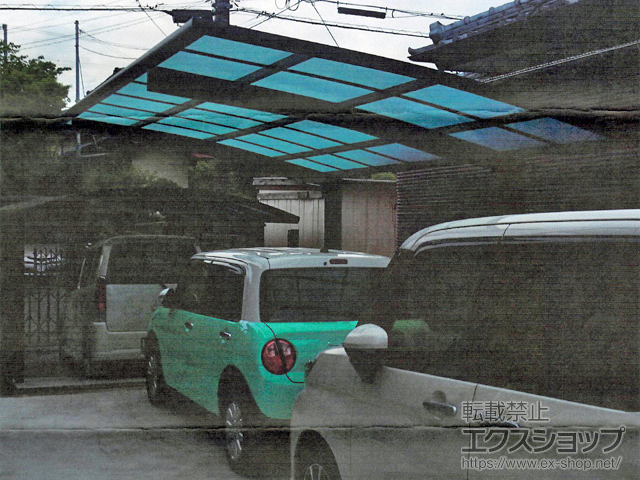 宮崎県延岡市ののカーポート レイナポートグラン　積雪〜20cm対応 施工例