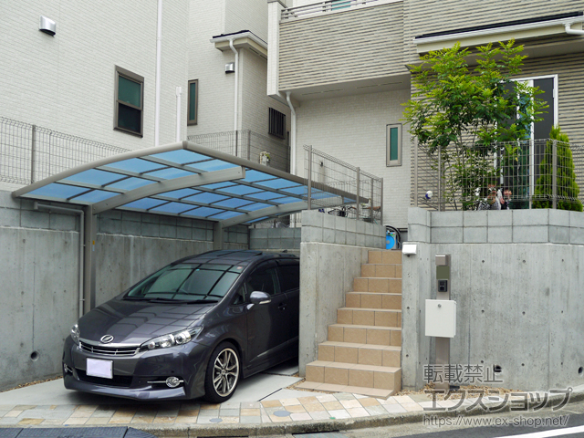 東京都板橋区ののカーポート レイナポートグラン　積雪〜20cm対応 施工例