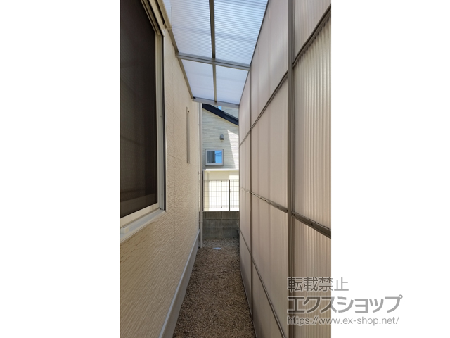 福岡県福岡市ののストックヤード ストックヤードII オープンタイプ 積雪〜20cm対応 施工例