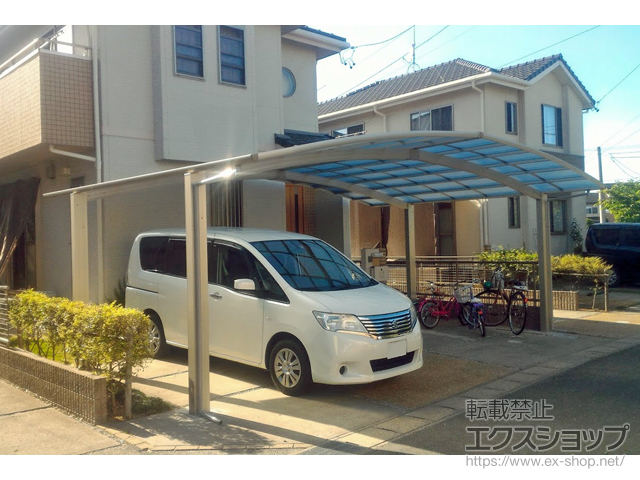 静岡県浜松市ののカーポート レイナトリプルポートグラン　積雪〜20cm対応 施工例