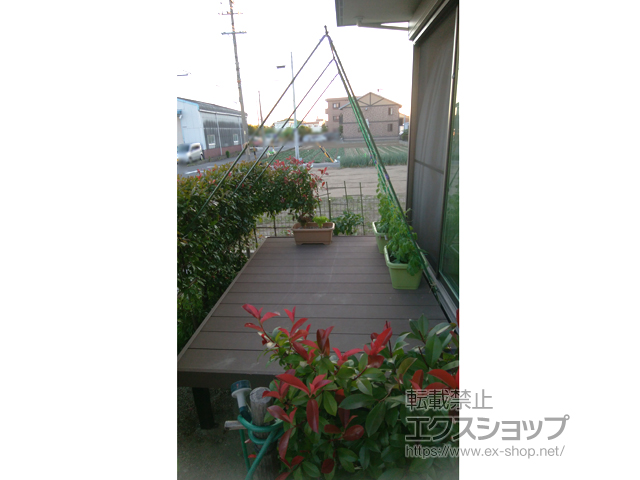 愛知県海部郡大治町ののウッドデッキ リウッドデッキ 200 施工例