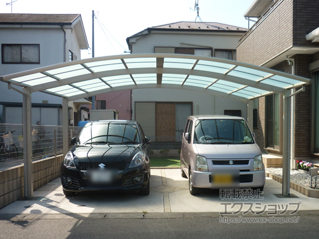 埼玉県所沢市ののカーポート レイナツインポートグラン　積雪〜20cm対応 施工例