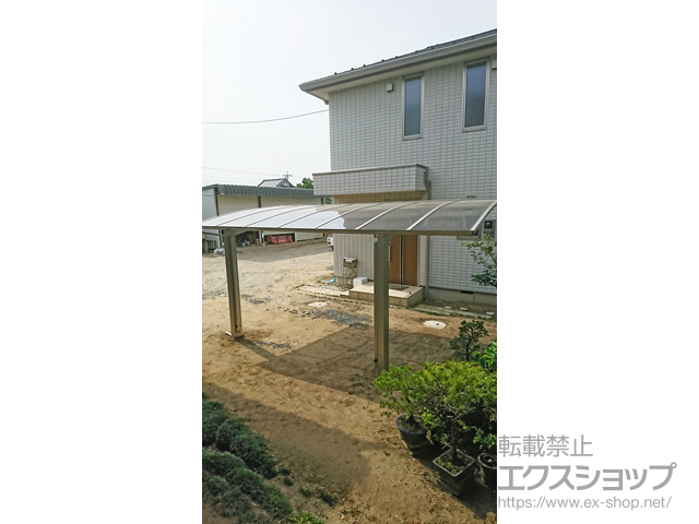 茨城県行方市ののカーポート プレシオスポート 積雪〜20cm対応 施工例