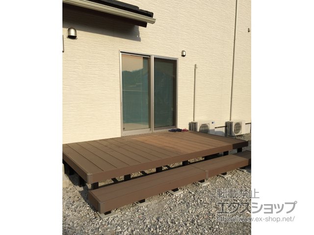 長野県東筑摩郡筑北村ののウッドデッキ リウッドデッキ 200 施工例