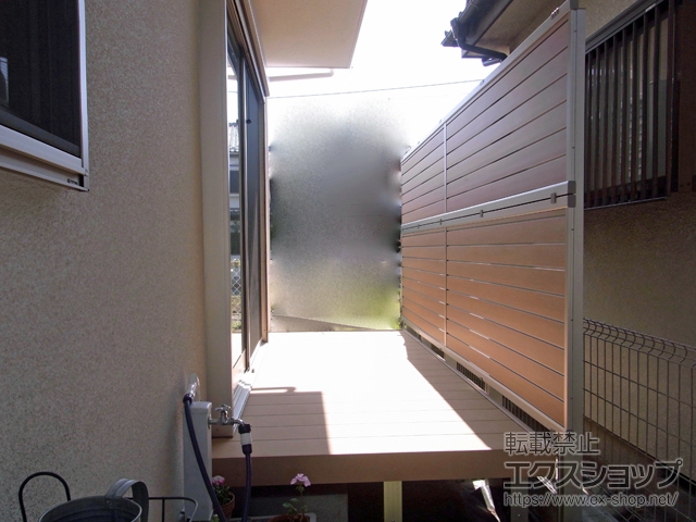 東京都府中市ののウッドデッキ リウッドデッキ 200 施工例