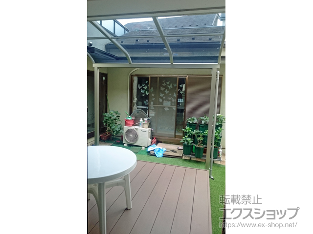 東京都杉並区ののウッドデッキ リウッドデッキ 200 施工例