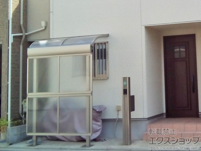 東京都葛飾区ののテラス屋根 ヴェクターテラス R型 テラスタイプ 単体 積雪〜20cm対応 施工例