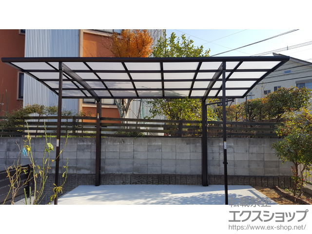 大分県大分市ののカーポート プレシオスポート 積雪〜20cm対応 施工例