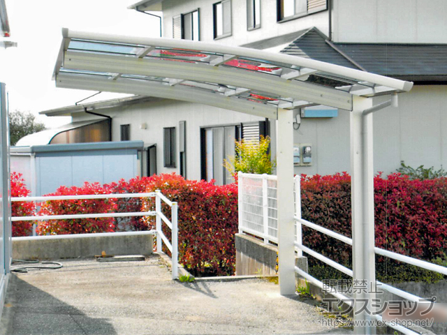 佐賀県鳥栖市ののカーポート プレシオスポート 積雪〜20cm対応 施工例