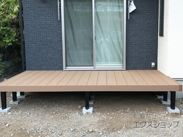 静岡県熱海市ののウッドデッキ リウッドデッキ 200 施工例