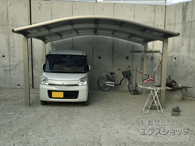 大阪府和泉市ののカーポート レイナツインポートグラン　積雪〜20cm対応 施工例
