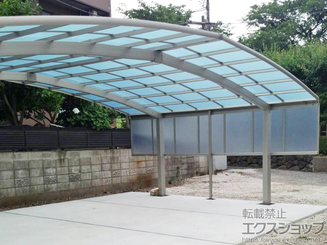 東京都江戸川区ののカーポート レイナトリプルポートグラン　積雪〜20cm対応 施工例