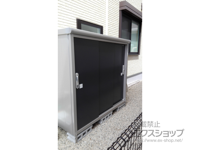 佐賀県小城市のの物置・屋外倉庫 エスモ 一般型 1650×750×1501 ESE-1607E-SM 施工例