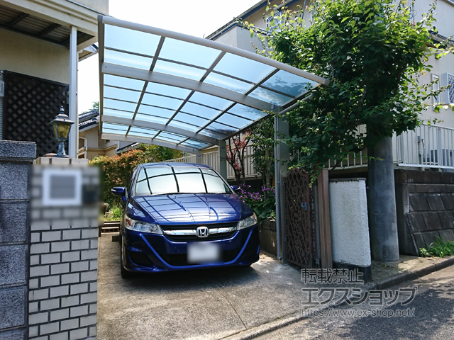 千葉県千葉市ののカーポート レイナポートグラン 延長　積雪〜20cm対応 施工例