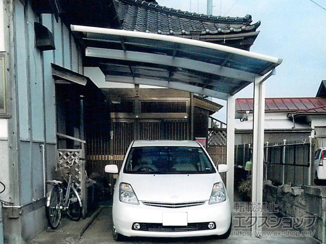 宮城県登米市ののカーポート プレシオスポート 積雪〜20cm対応 施工例