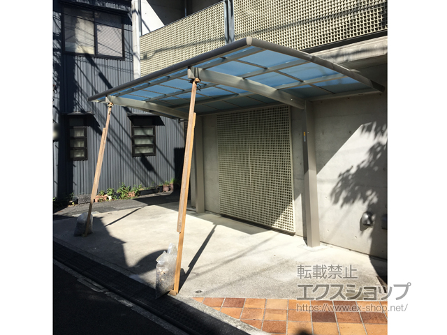 東京都渋谷区ののカーポート レイナポートグラン　積雪〜20cm対応 施工例