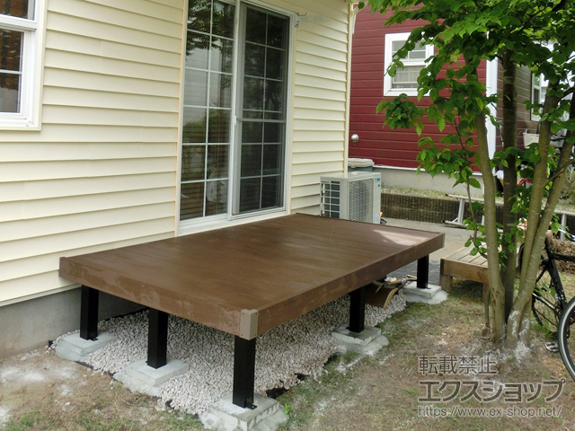 茨城県土浦市ののウッドデッキ マージウッドデッキ 施工例