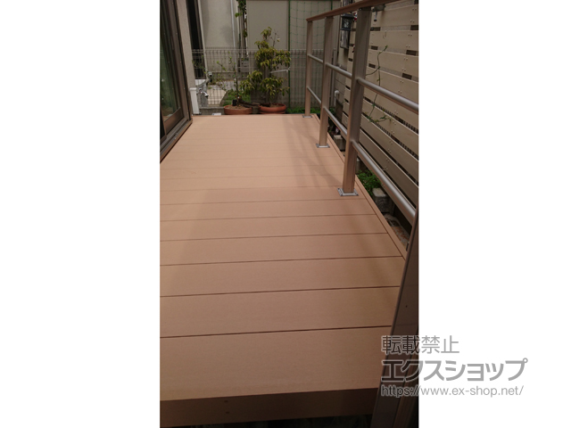 神奈川県横浜市ののウッドデッキ リウッドデッキ 200 施工例