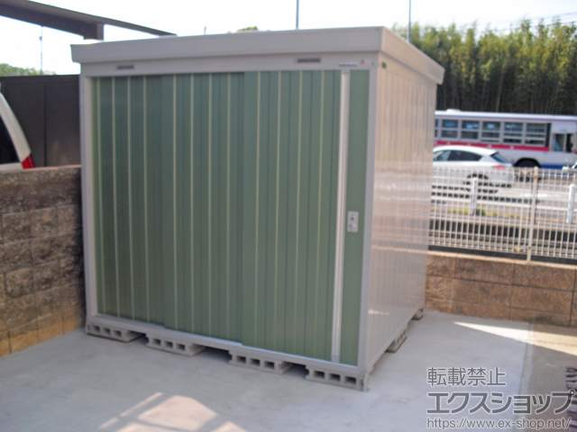 長崎県長崎市のの物置・屋外倉庫 ネクスタ 一般型 2210×1790×2020 NXN-40S-OG 施工例