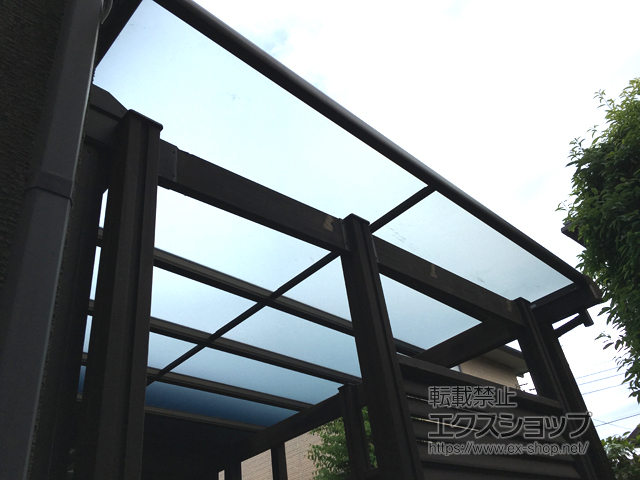 千葉県千葉市ののテラス屋根 ヴェクターテラス F型 テラスタイプ 単体 積雪〜20cm対応 施工例